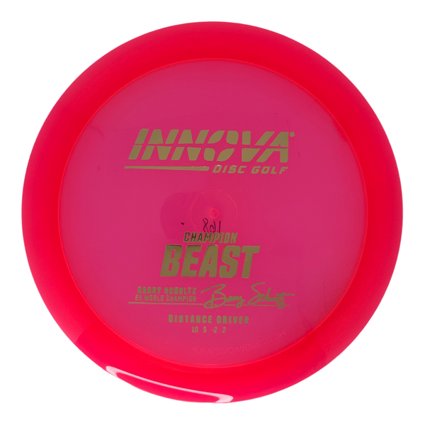 Innova Pro Line Beast Red Distance Driver Rare Find Disc offers Golf 172g