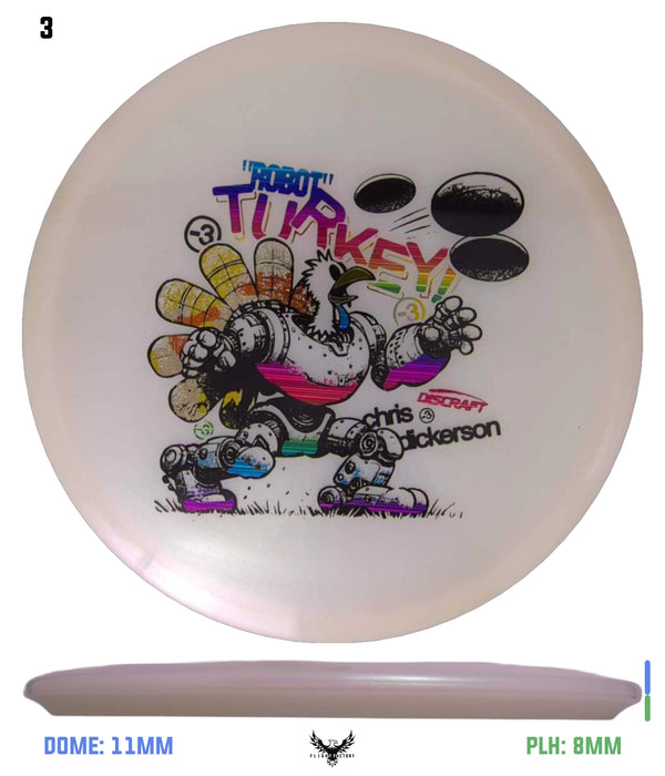 Discraft Tri-Foil Colorshift Z Buzzz - Chris Dickerson Robot