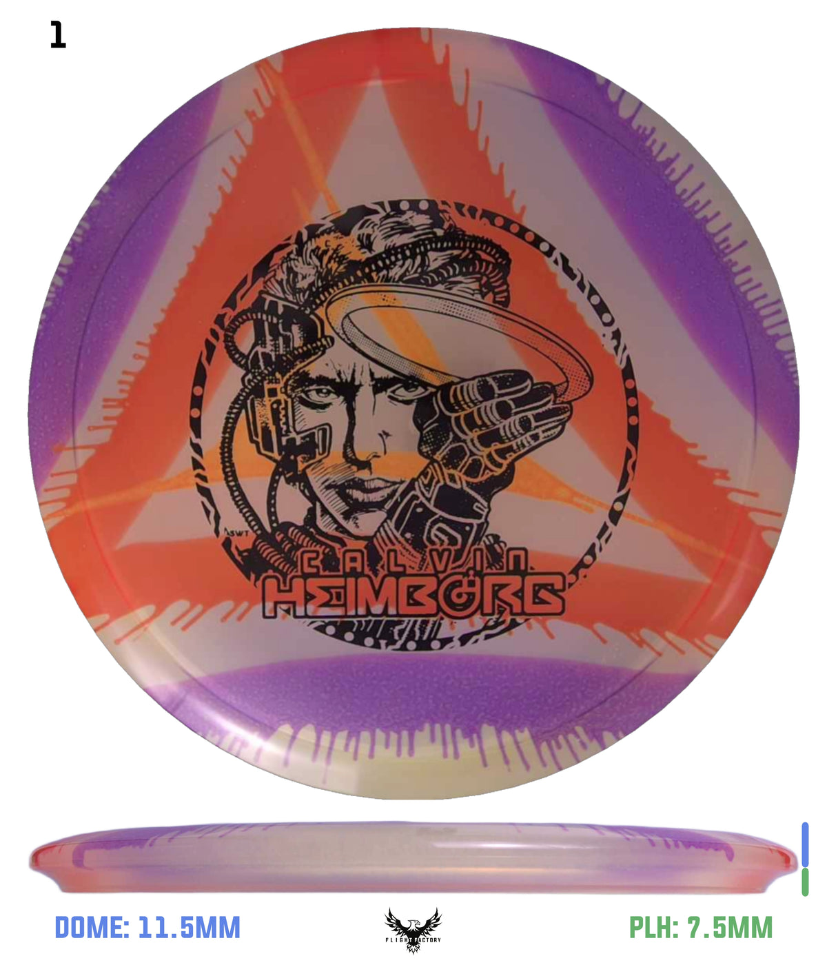Innova I-Dye Champion Roc3 - Calvin HeimBORG 3.0