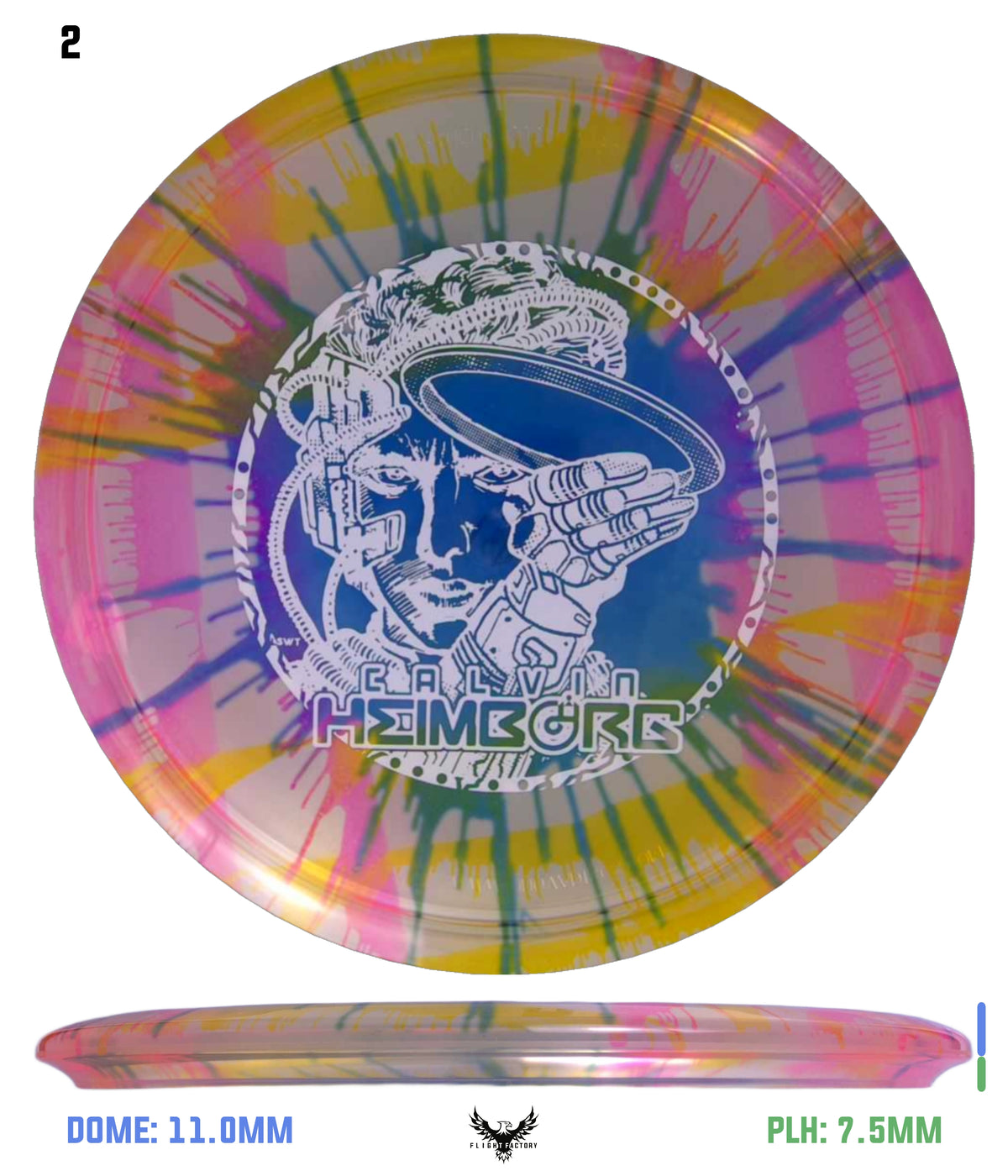 Innova I-Dye Champion Roc3 - Calvin HeimBORG 3.0