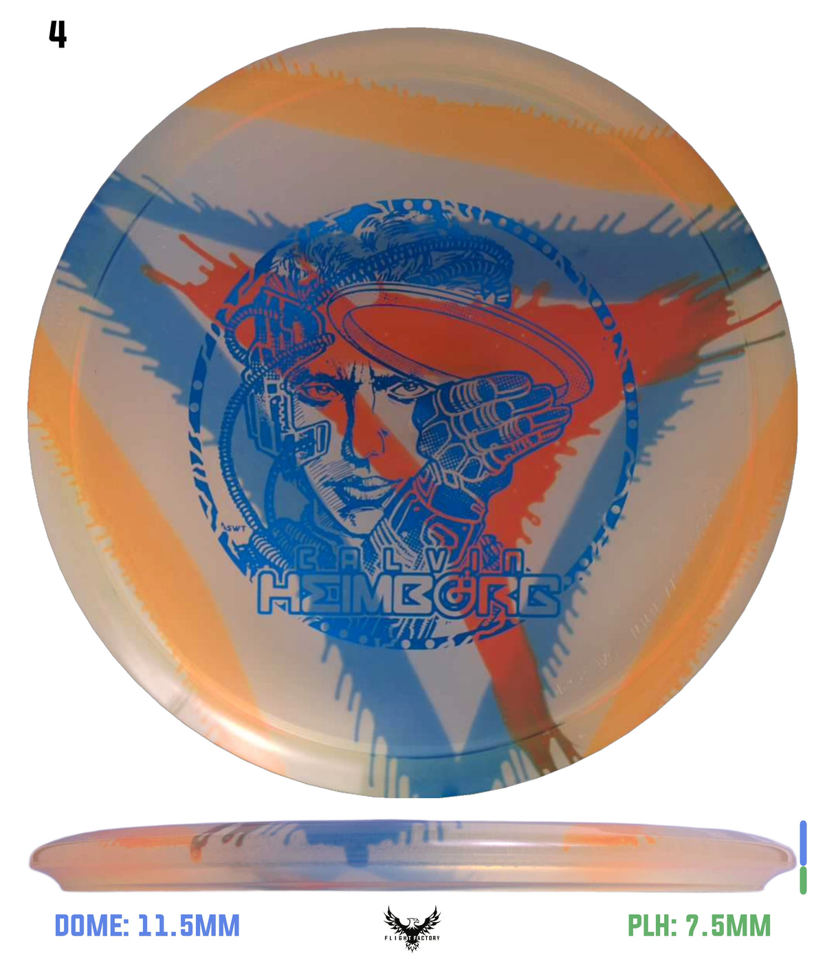 Innova I-Dye Champion Roc3 - Calvin HeimBORG 3.0