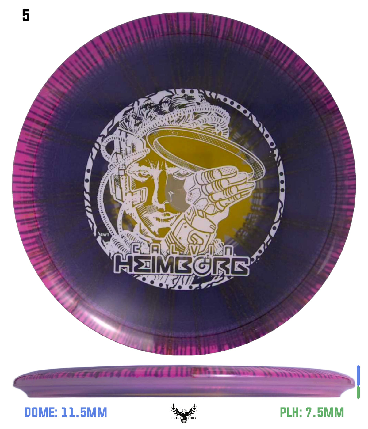 Innova I-Dye Champion Roc3 - Calvin HeimBORG 3.0