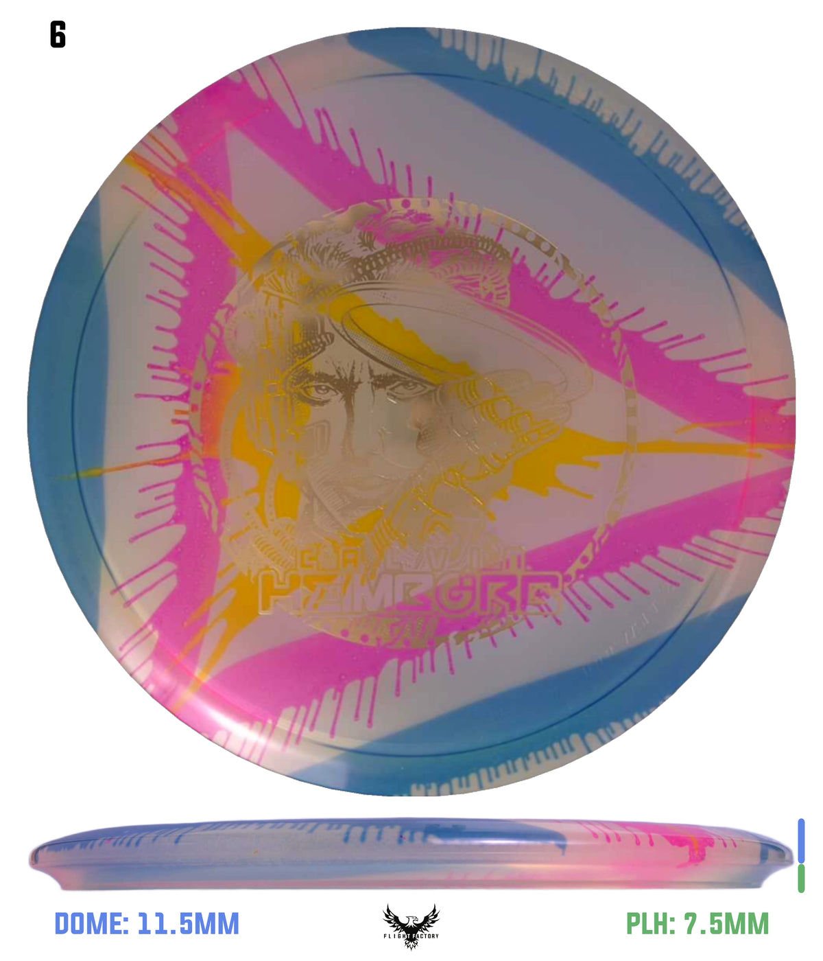 Innova I-Dye Champion Roc3 - Calvin HeimBORG 3.0