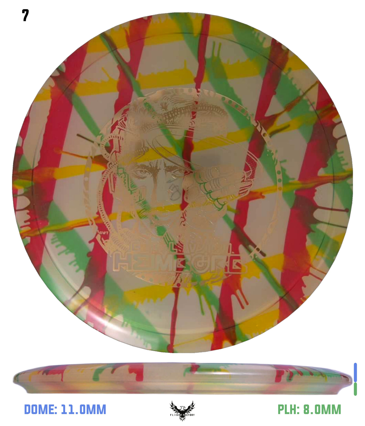 Innova I-Dye Champion Roc3 - Calvin HeimBORG 3.0