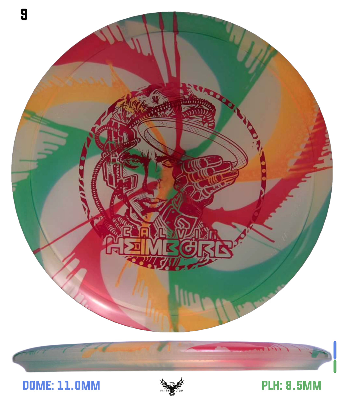 Innova I-Dye Champion Roc3 - Calvin HeimBORG 3.0