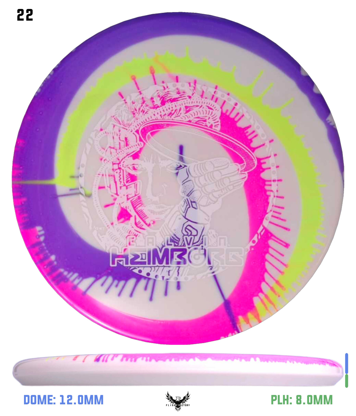 Innova I-Dye Star Toro - Calvin HeimBORG 3.0