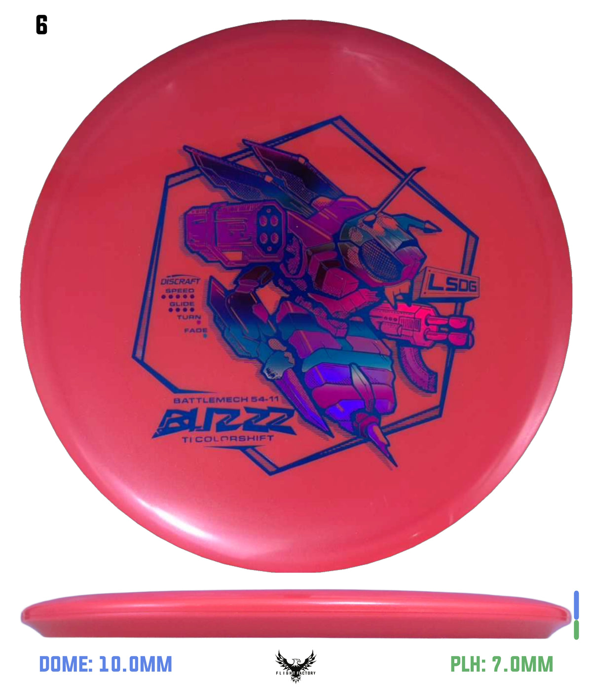 Discraft Colorshift TI Buzzz - Ledgestone 2026 Season 1