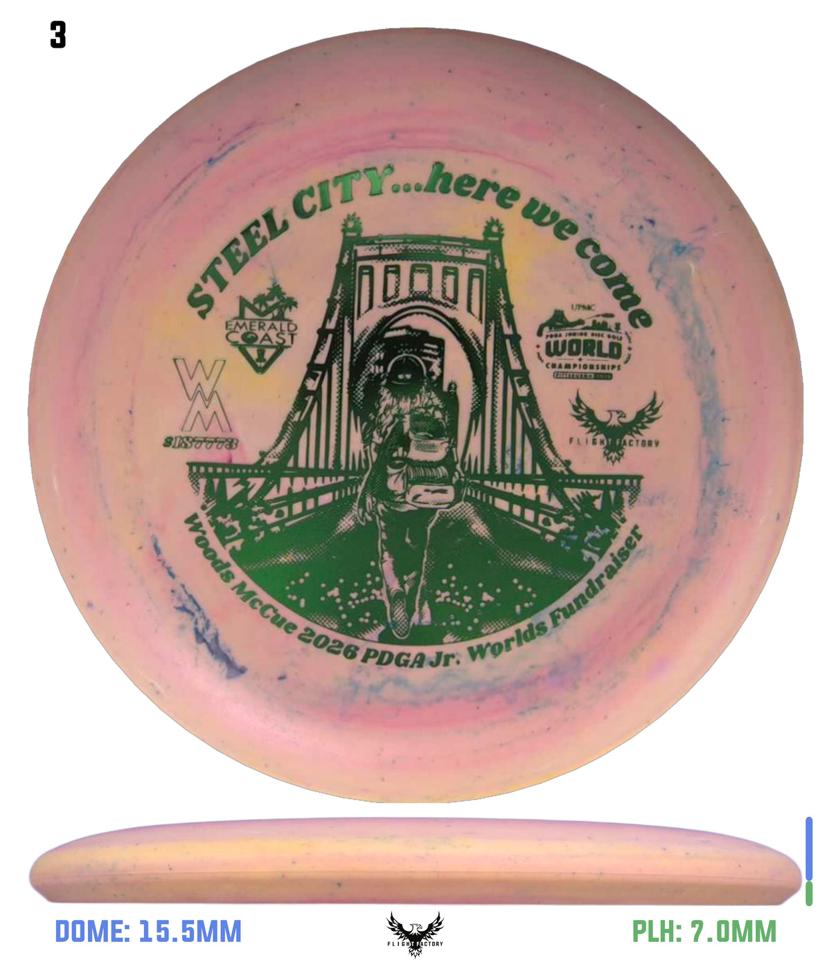 Innova Galactic Pro Aviar - Woods McCue Fundraiser Discs