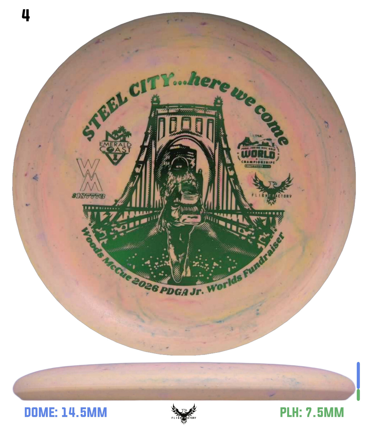 Innova Galactic Pro Aviar - Woods McCue Fundraiser Discs