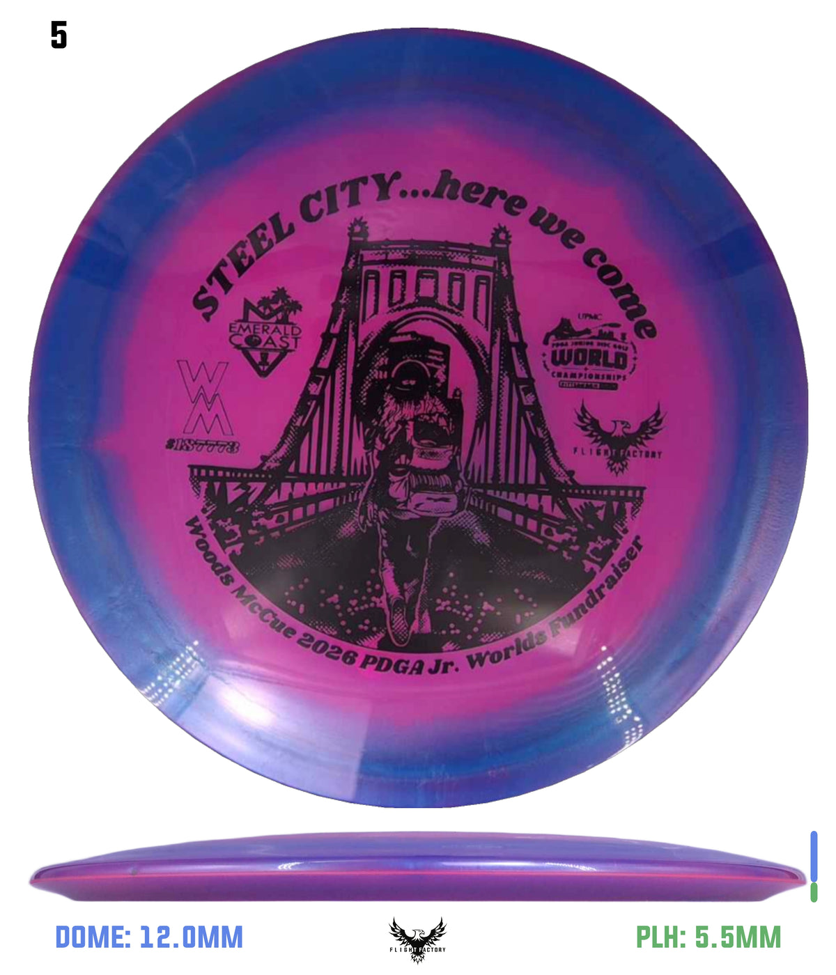 Innova Halo Champion Eagle L - Woods McCue Fundraiser Discs