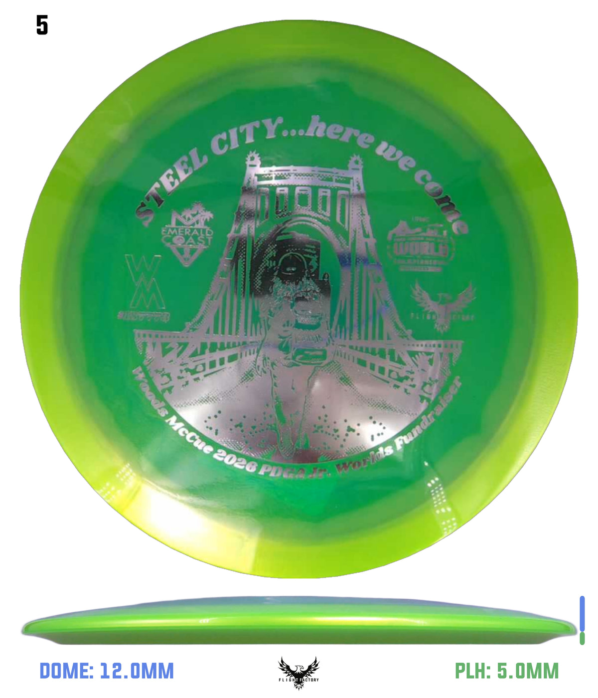 Innova Halo Champion Firebird - Woods McCue Fundraiser Discs