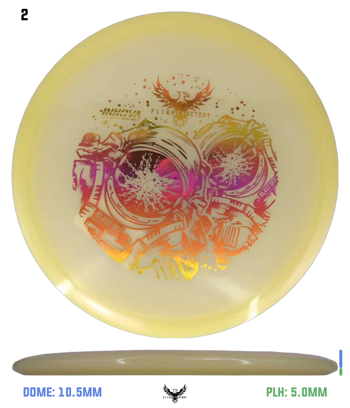 Innova Proto Glow Champion Fox - 2026 Blast-Off Doubles