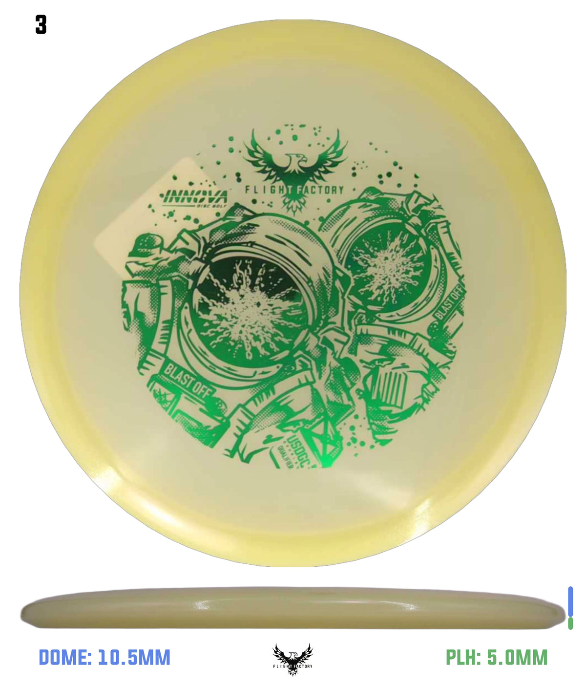 Innova Proto Glow Champion Fox - 2026 Blast-Off Doubles