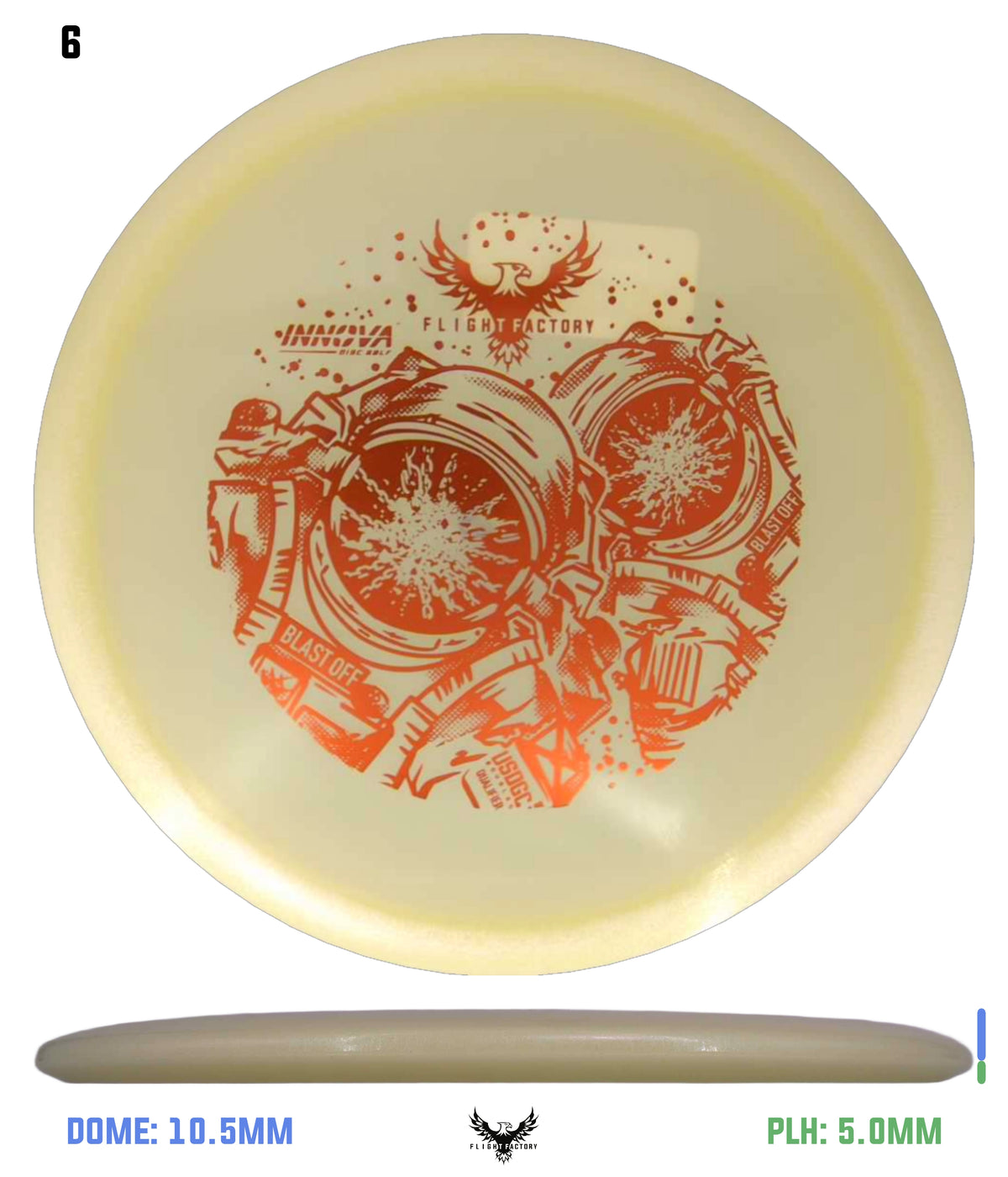 Innova Proto Glow Champion Fox - 2026 Blast-Off Doubles