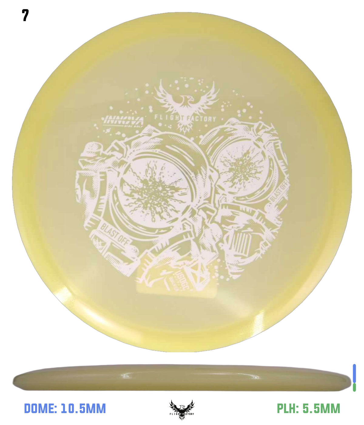 Innova Proto Glow Champion Fox - 2026 Blast-Off Doubles