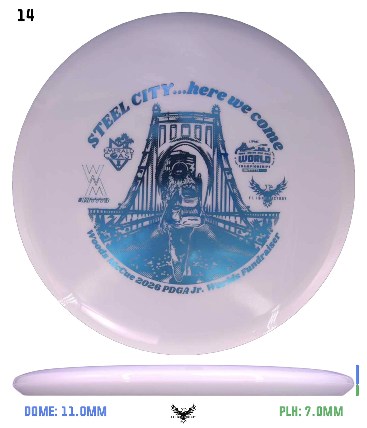 Innova Star Mako 3 - Woods McCue Fundraiser Discs