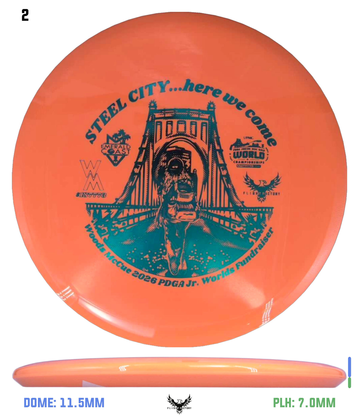 Innova Star Mako 3 - Woods McCue Fundraiser Discs