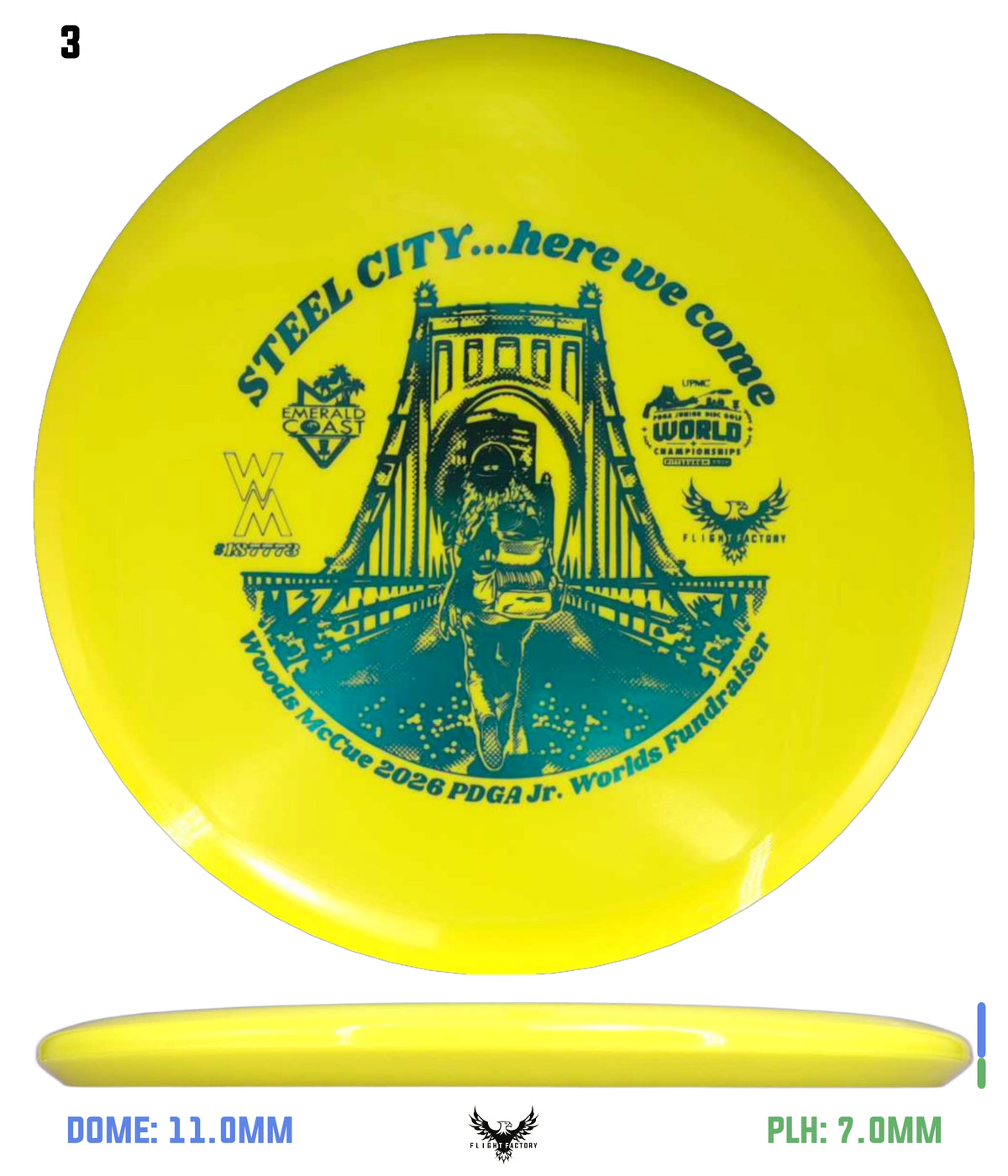 Innova Star Mako 3 - Woods McCue Fundraiser Discs