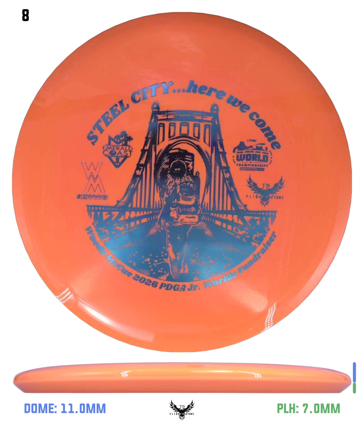 Innova Star Mako 3 - Woods McCue Fundraiser Discs