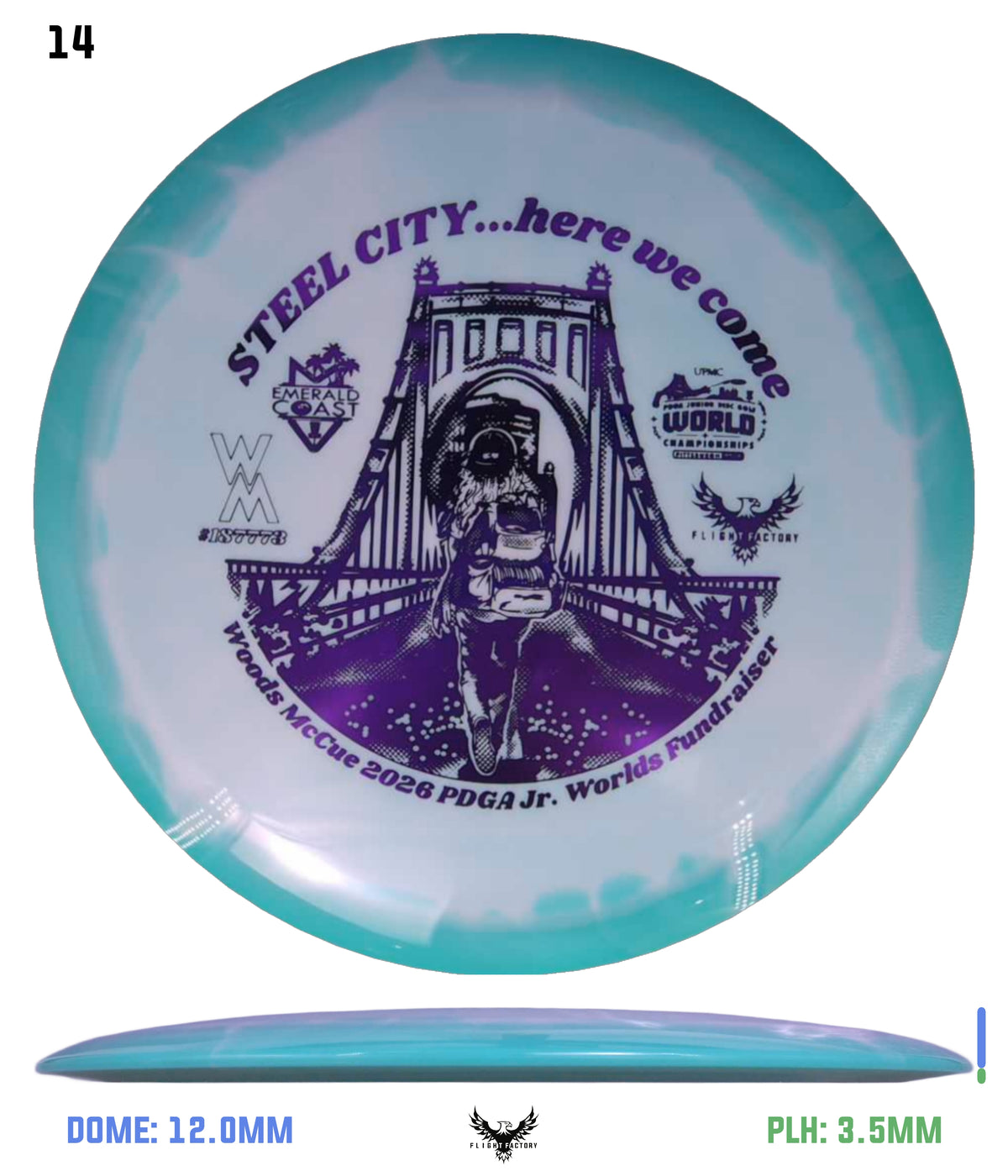 Innova Halo Star Mamba - Woods McCue Fundraiser Discs