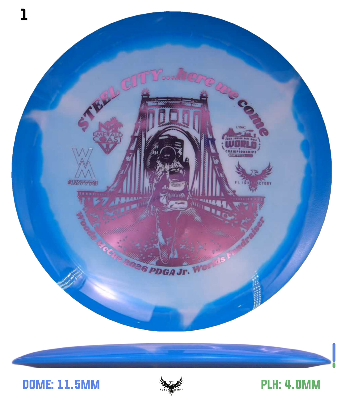 Innova Halo Star Mamba - Woods McCue Fundraiser Discs