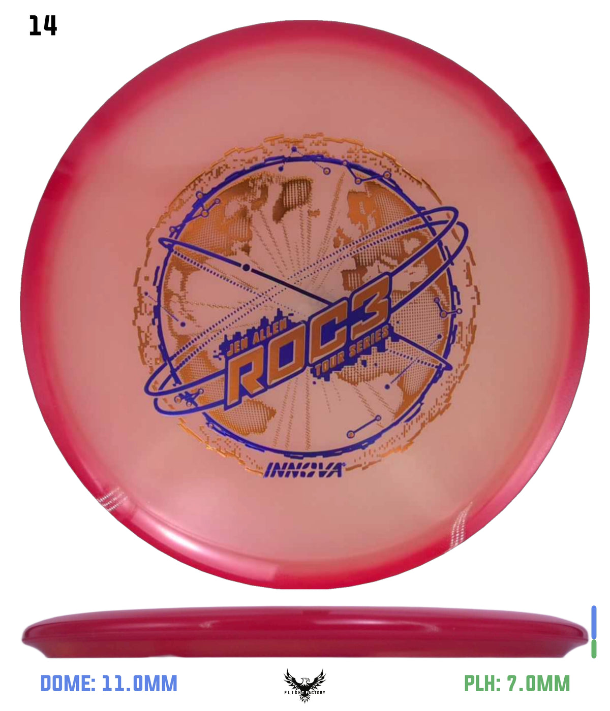 Innova Proto Glow Halo Champion Roc3 - Jen Allen 2026 Tour Series
