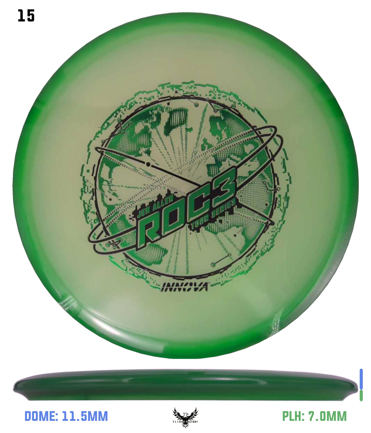 Innova Proto Glow Halo Champion Roc3 - Jen Allen 2026 Tour Series