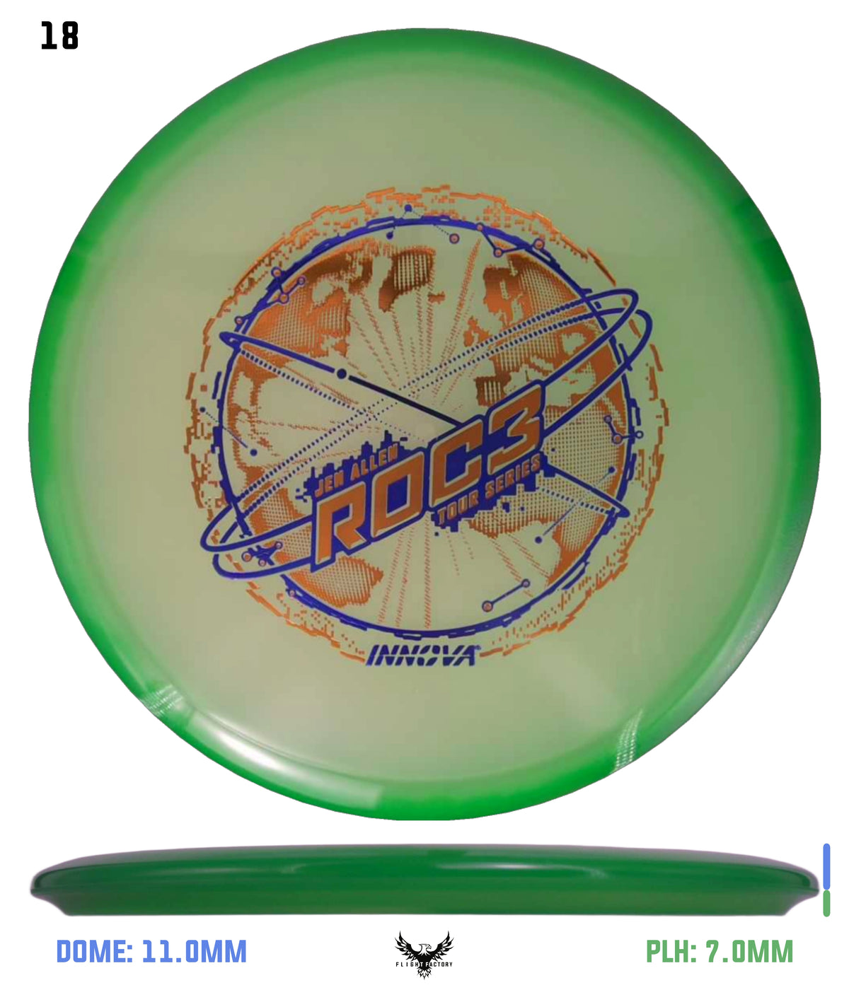 Innova Proto Glow Halo Champion Roc3 - Jen Allen 2026 Tour Series