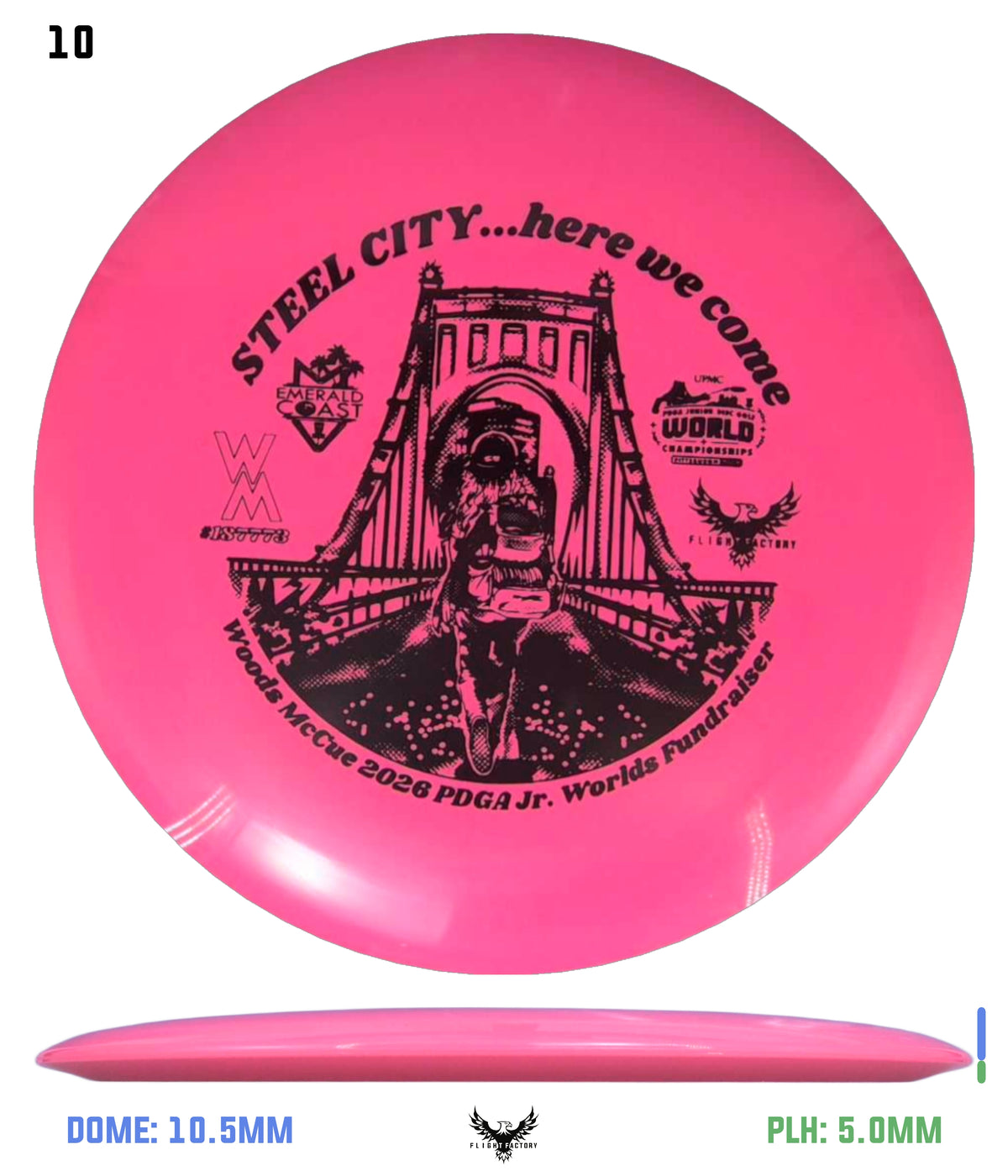 Innova Star Sidewinder - Woods McCue Fundraiser Discs