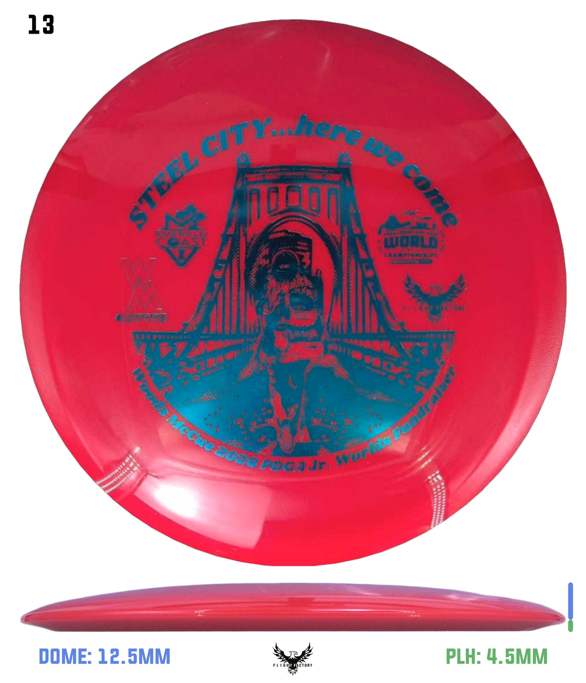 Innova Star Sidewinder - Woods McCue Fundraiser Discs