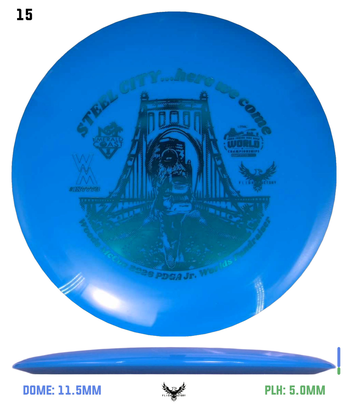 Innova Star Sidewinder - Woods McCue Fundraiser Discs