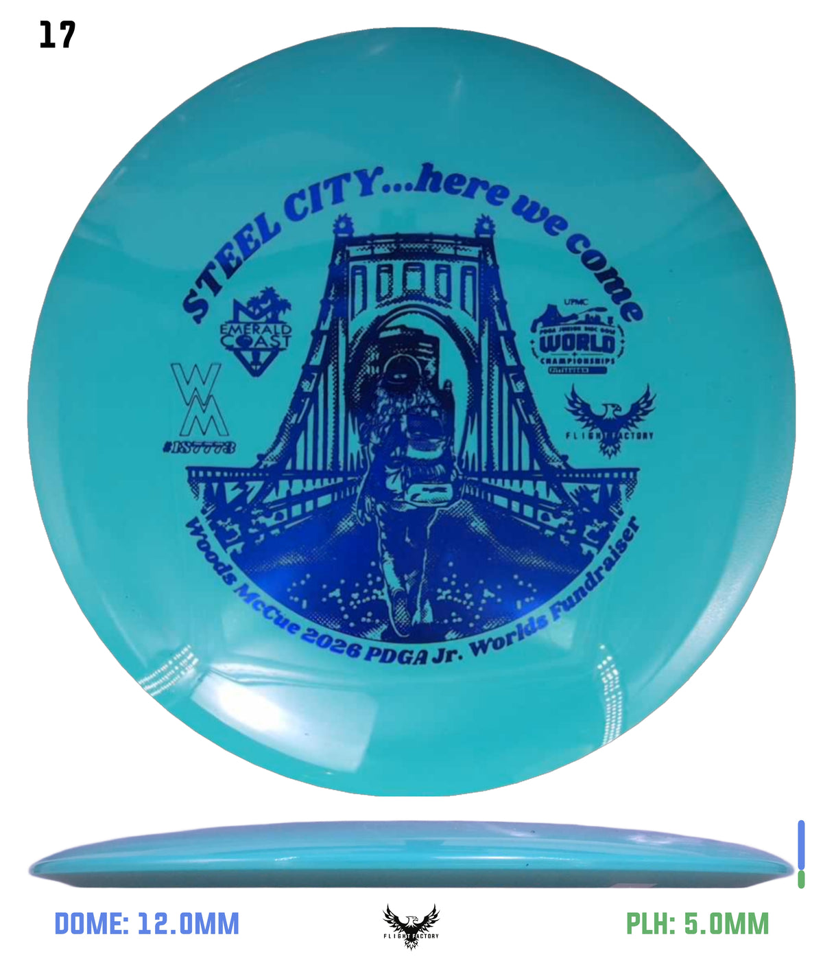 Innova Star Sidewinder - Woods McCue Fundraiser Discs