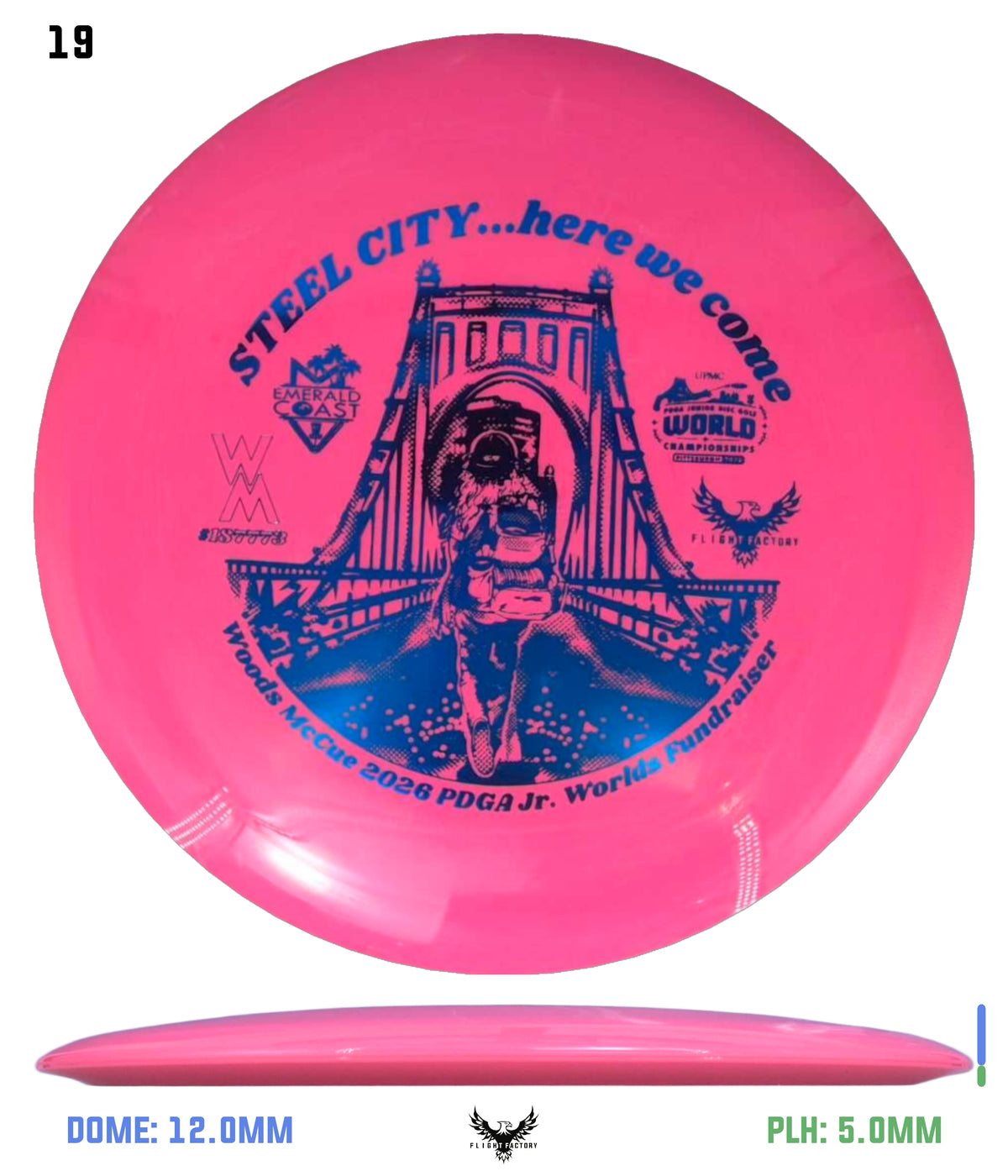 Innova Star Sidewinder - Woods McCue Fundraiser Discs