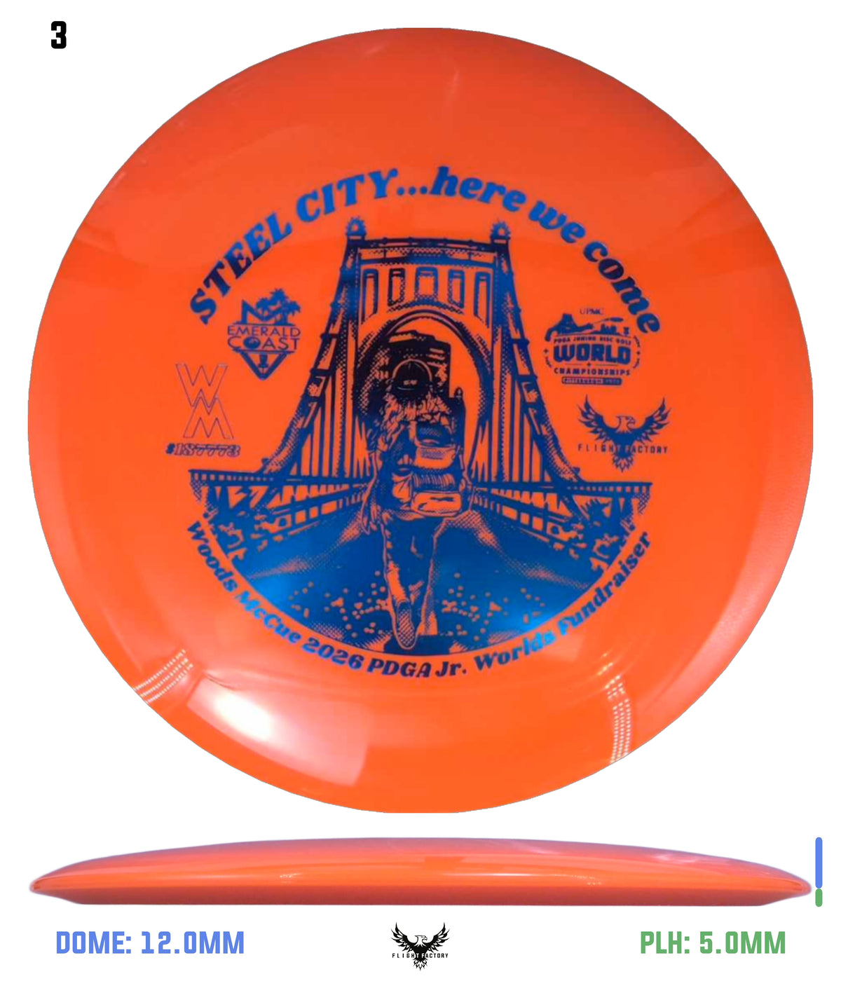 Innova Star Sidewinder - Woods McCue Fundraiser Discs