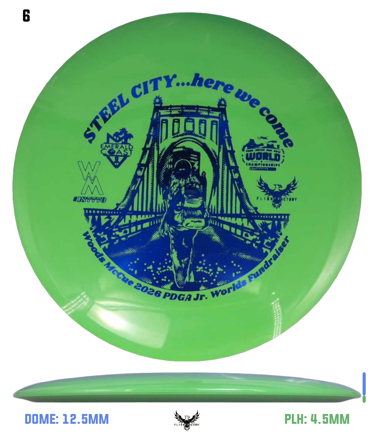 Innova Star Sidewinder - Woods McCue Fundraiser Discs
