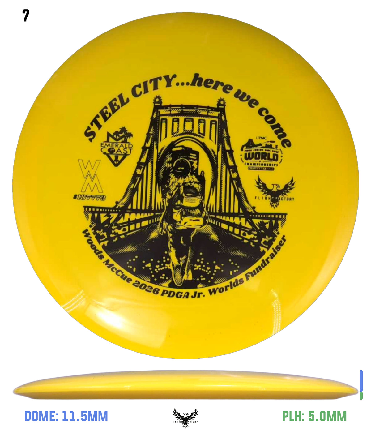 Innova Star Sidewinder - Woods McCue Fundraiser Discs