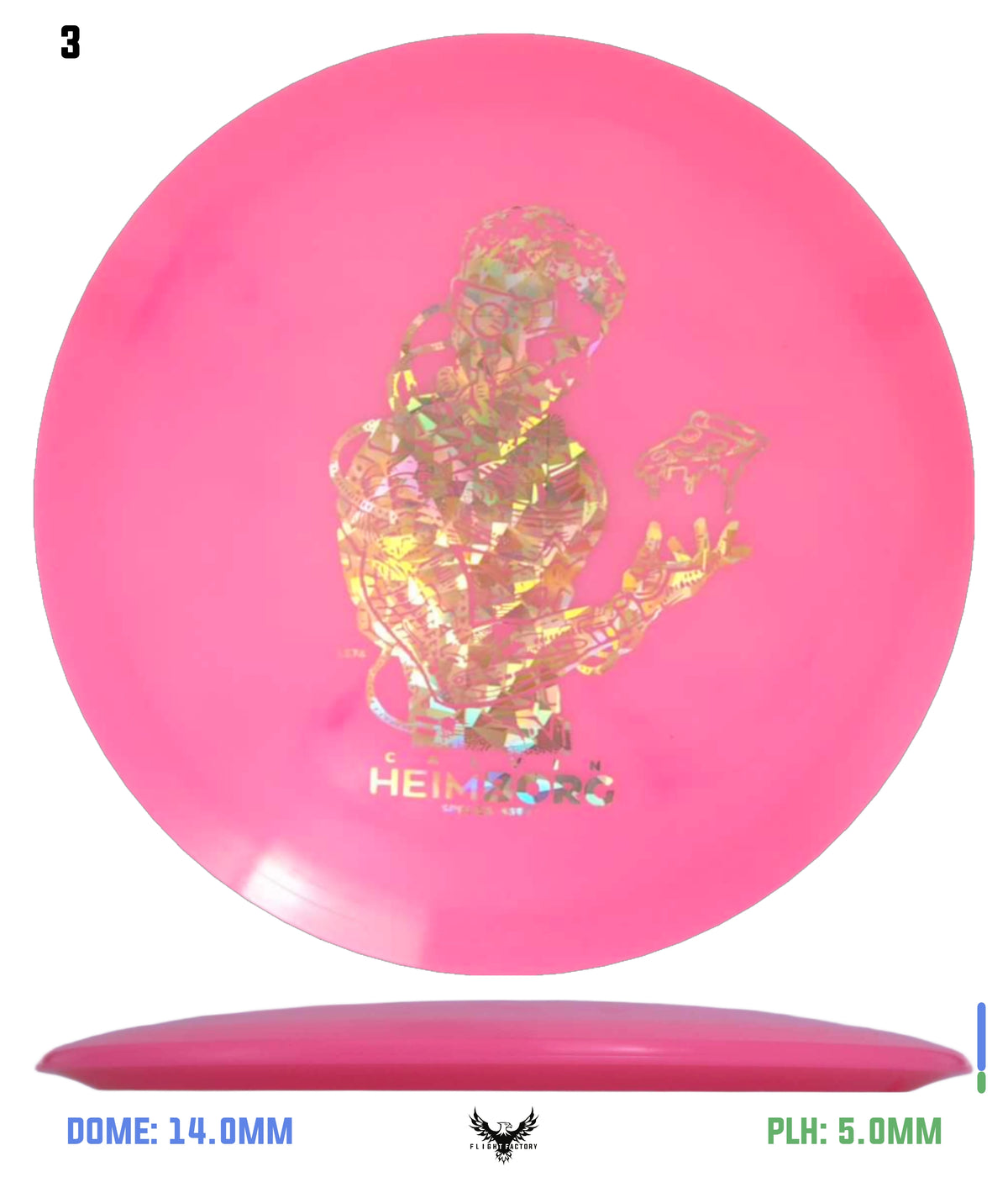 Innova Color Glow Champion Eagle - Calvin HeimBORG Slice