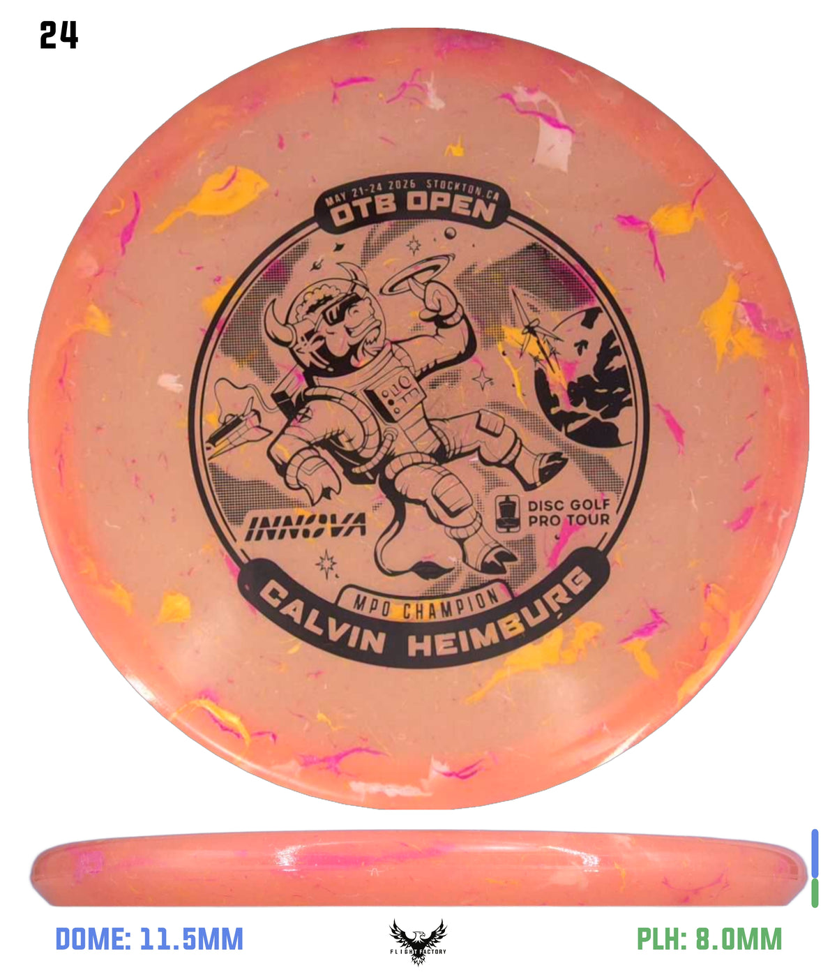 Innova Party Time Toro - Calvin Heimburg Commemorative