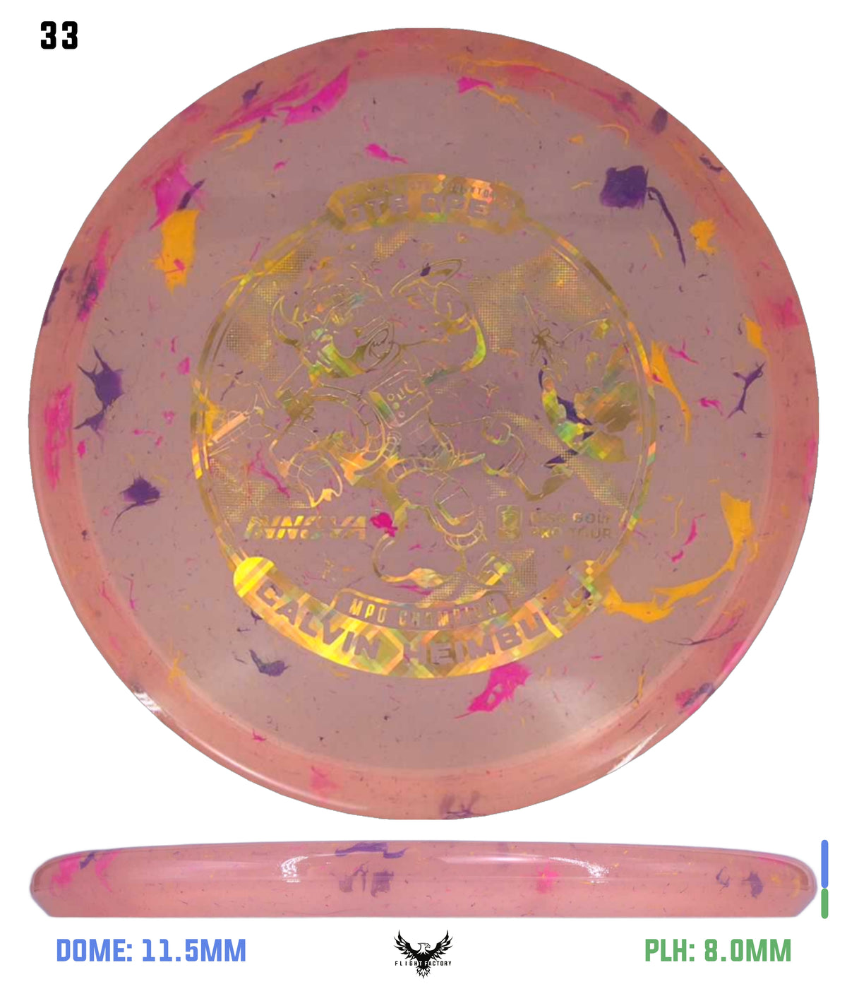 Innova Party Time Toro - Calvin Heimburg Commemorative