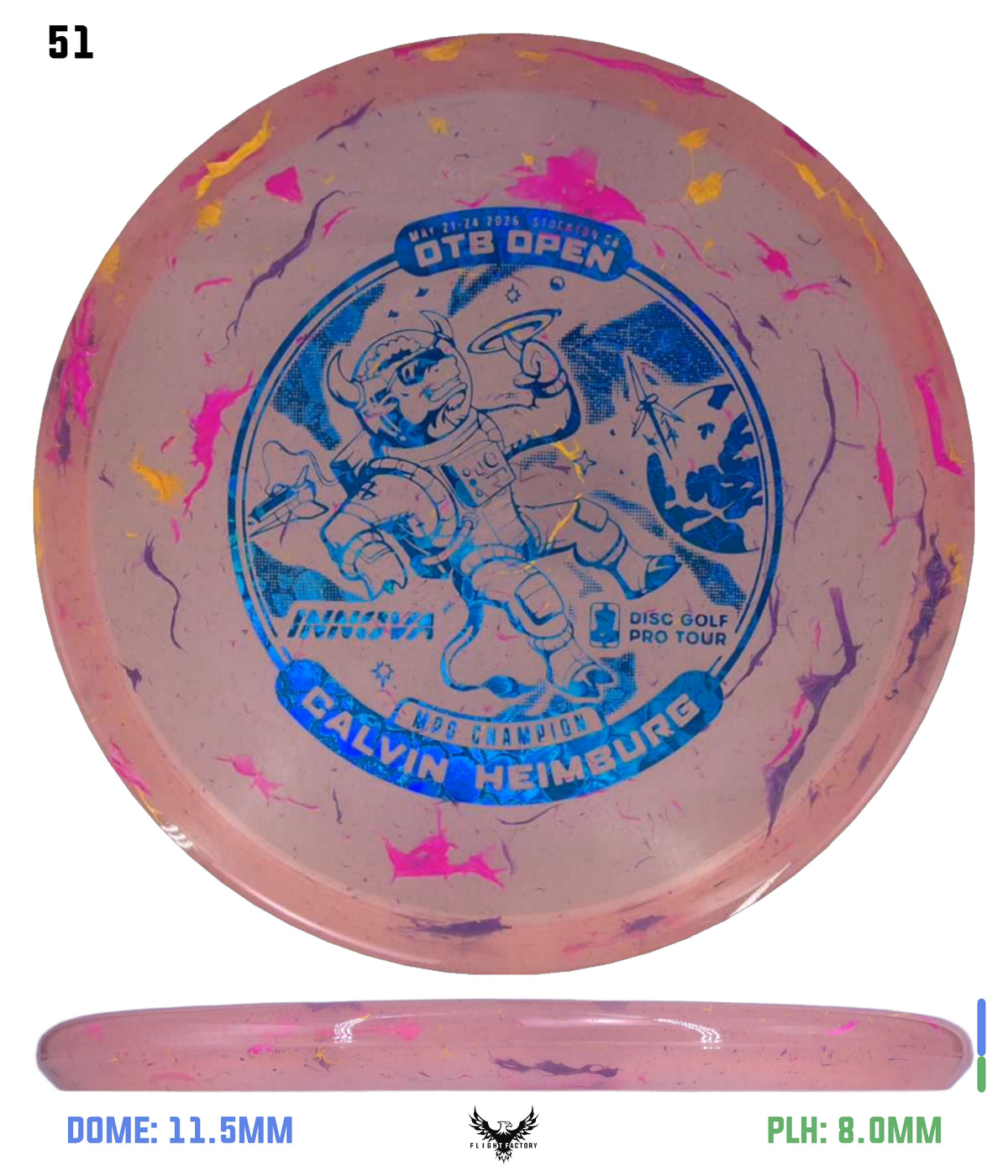 Innova Party Time Toro - Calvin Heimburg Commemorative