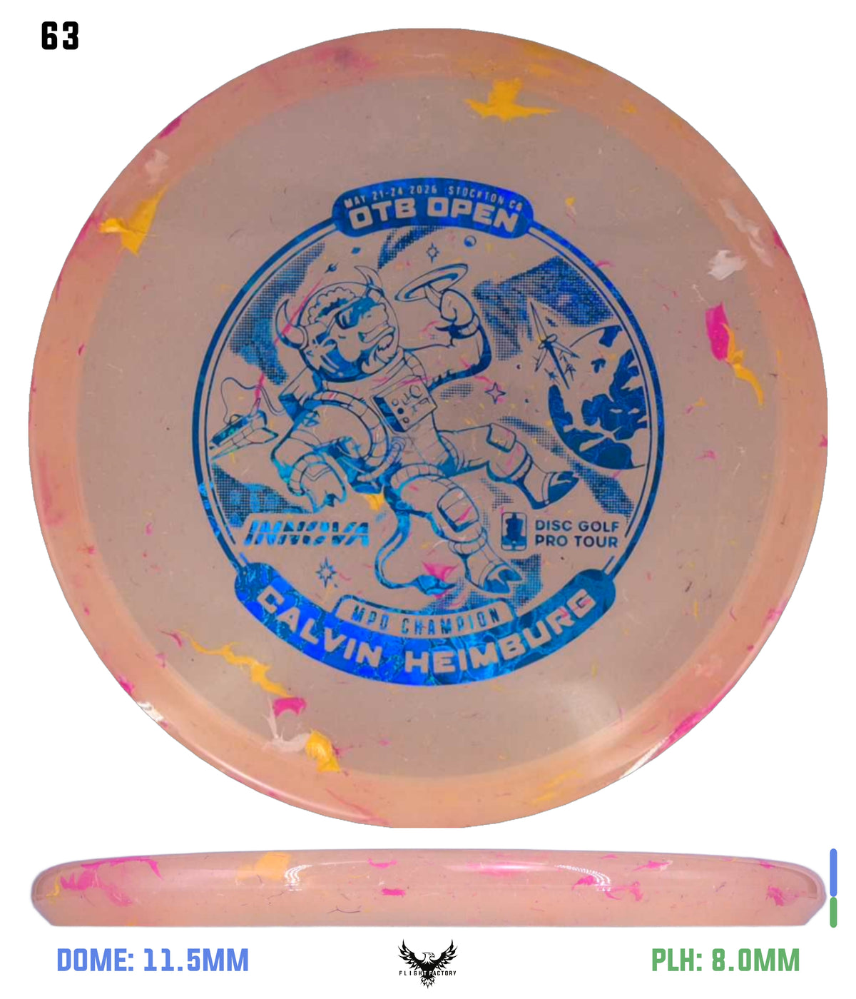Innova Party Time Toro - Calvin Heimburg Commemorative