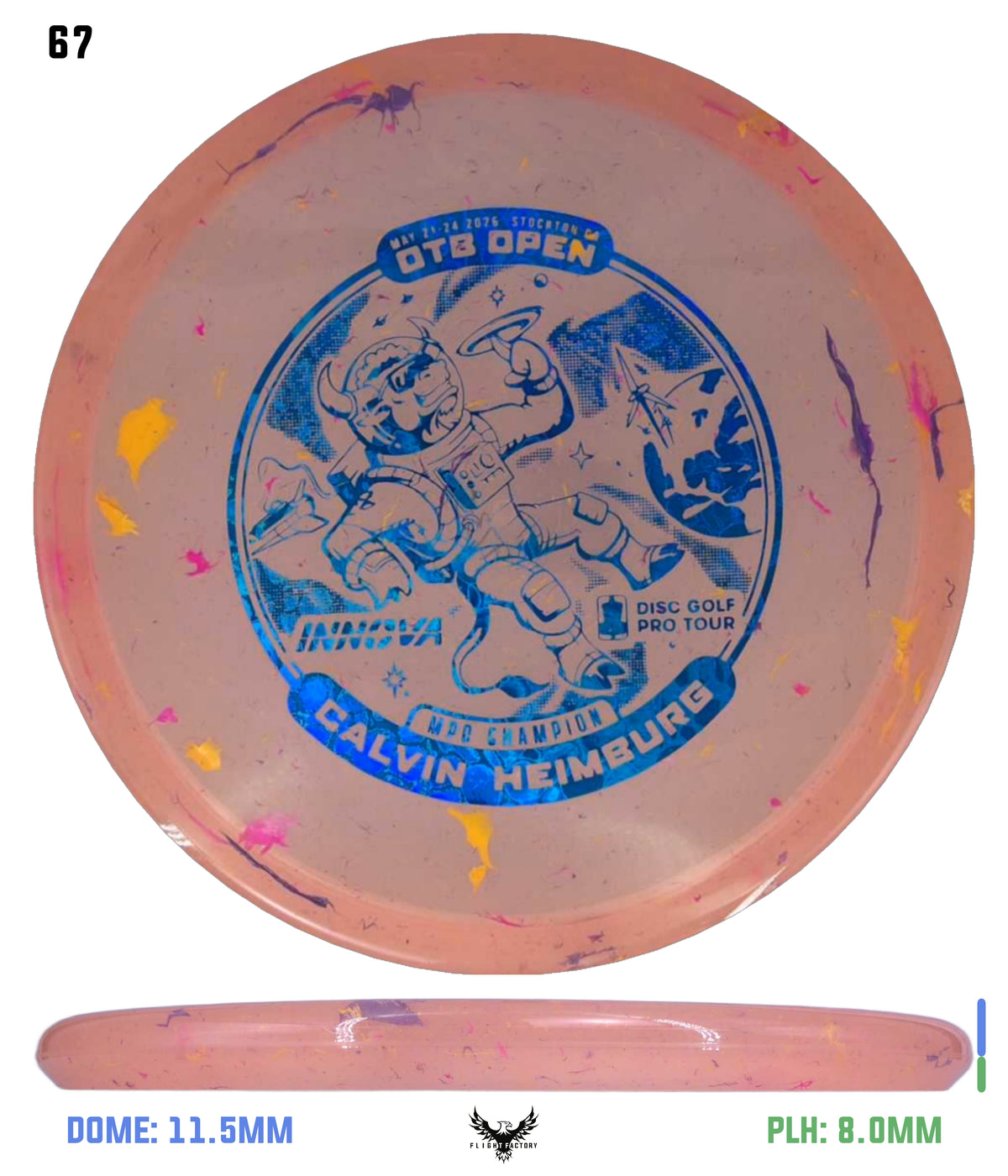 Innova Party Time Toro - Calvin Heimburg Commemorative