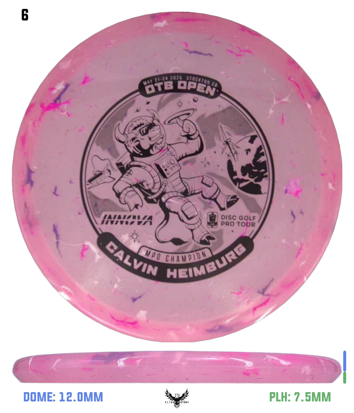 Innova Party Time Toro - Calvin Heimburg Commemorative