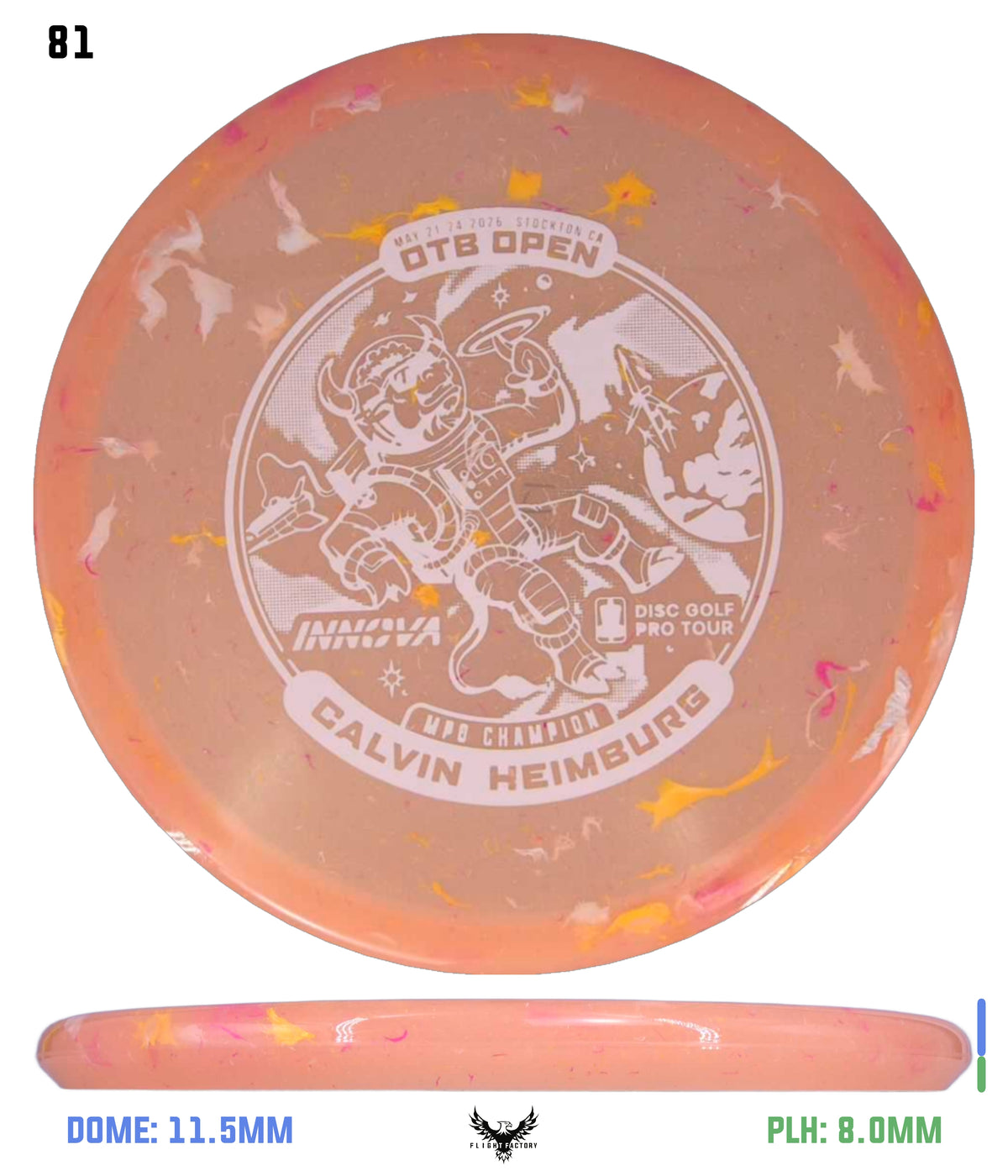 Innova Party Time Toro - Calvin Heimburg Commemorative