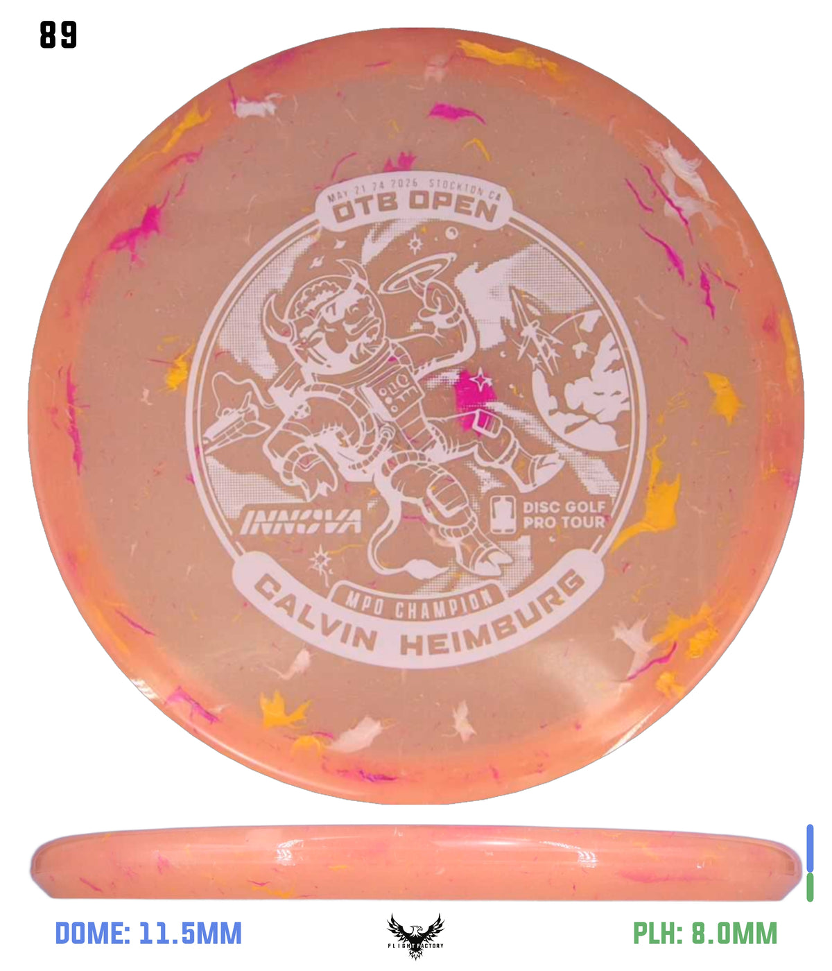 Innova Party Time Toro - Calvin Heimburg Commemorative