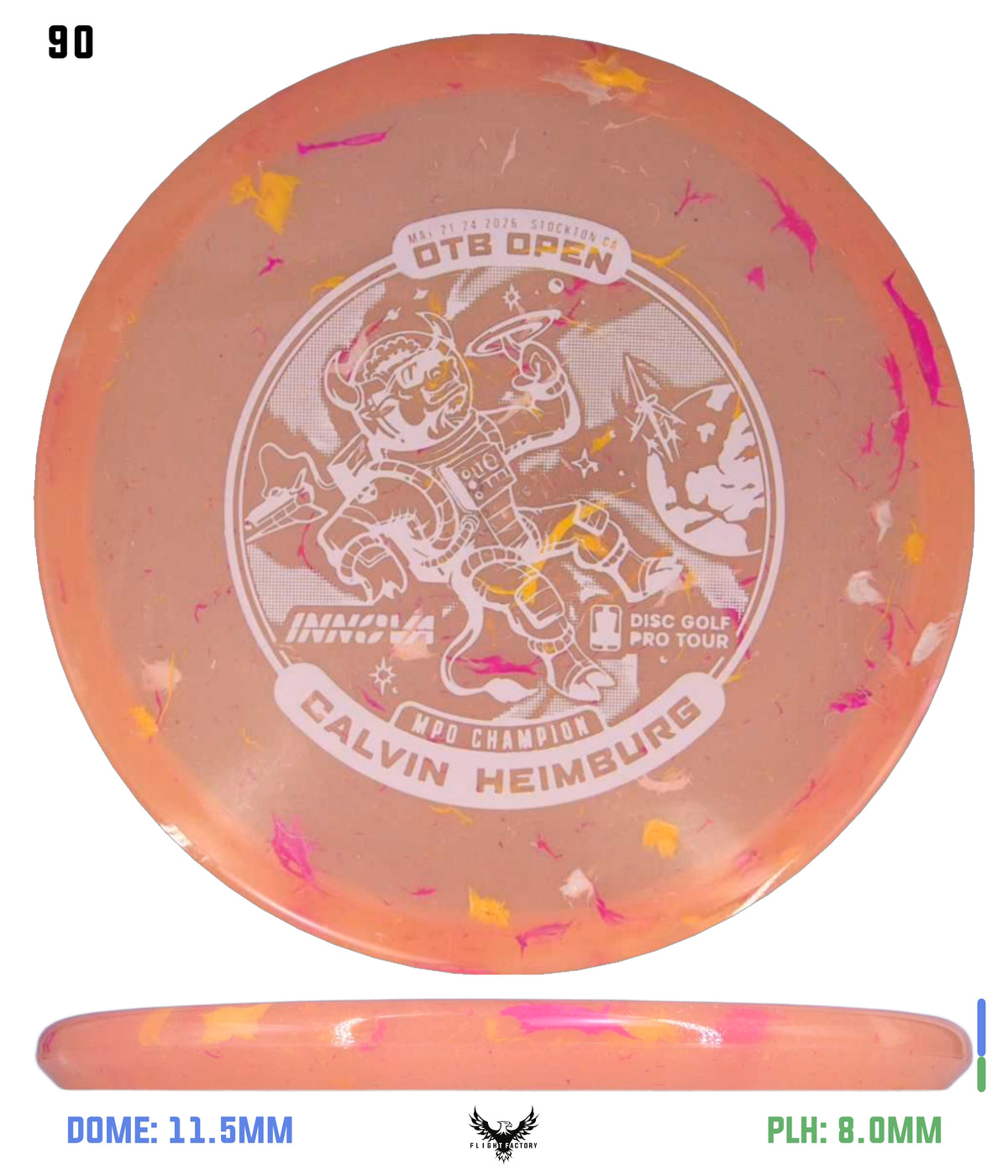 Innova Party Time Toro - Calvin Heimburg Commemorative