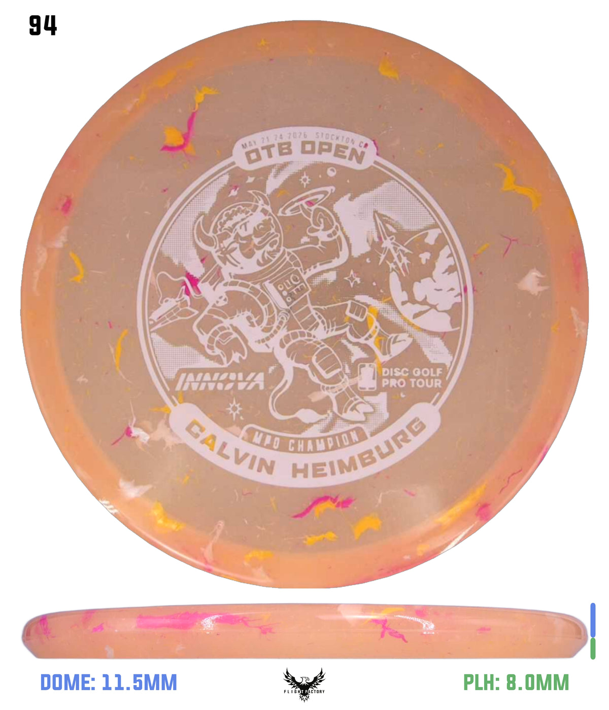 Innova Party Time Toro - Calvin Heimburg Commemorative