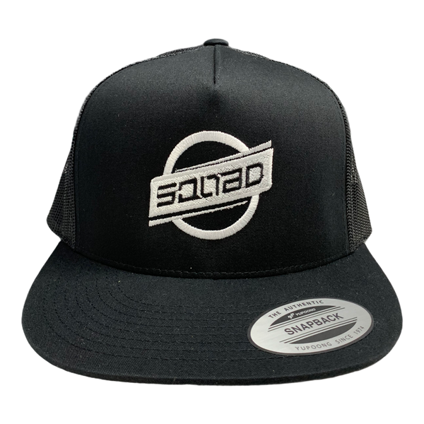 Deuce Squad Flat Bill Snapback Hat Black