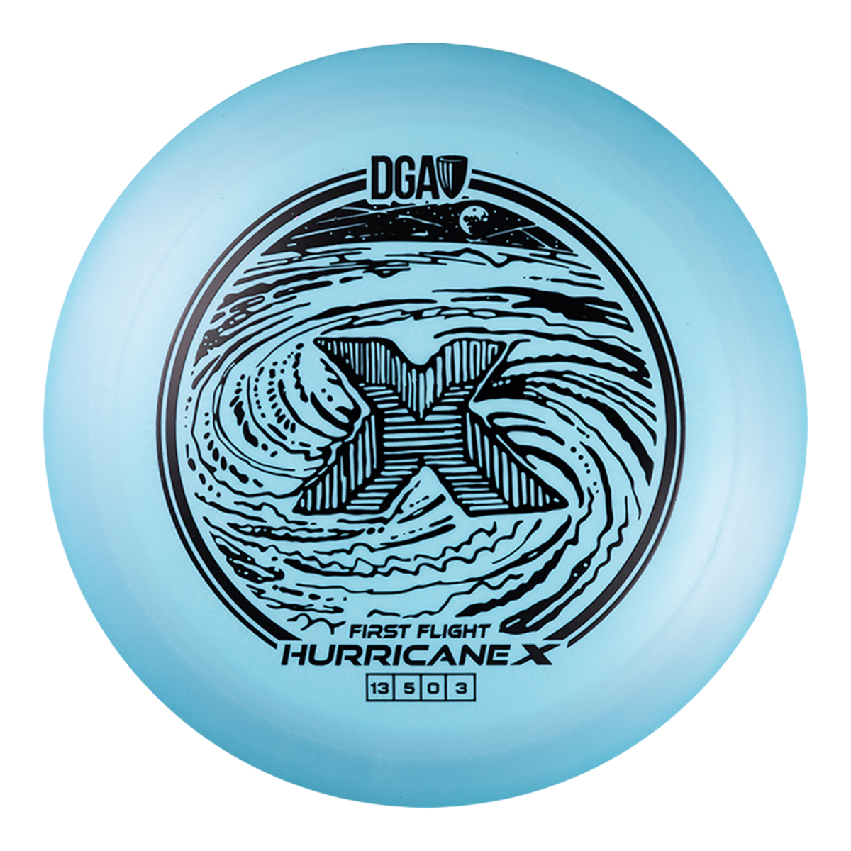 DGA First Flight LE Swirl Hurricane X (PRE-ORDER)