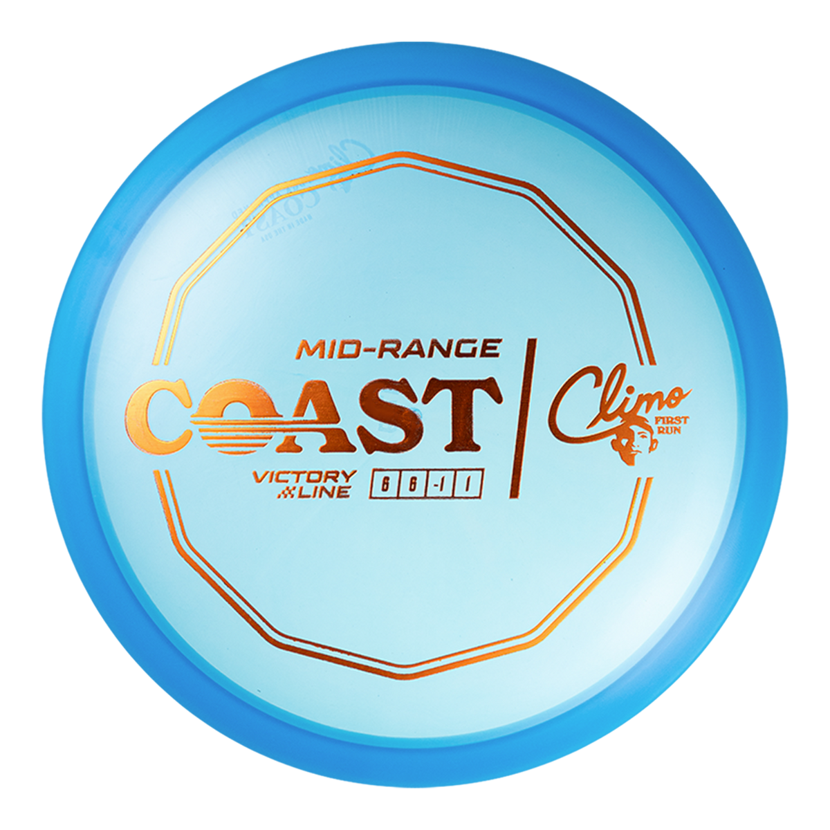 Climo Disc Golf First Run Victory Line Coast (PRE-ORDER)